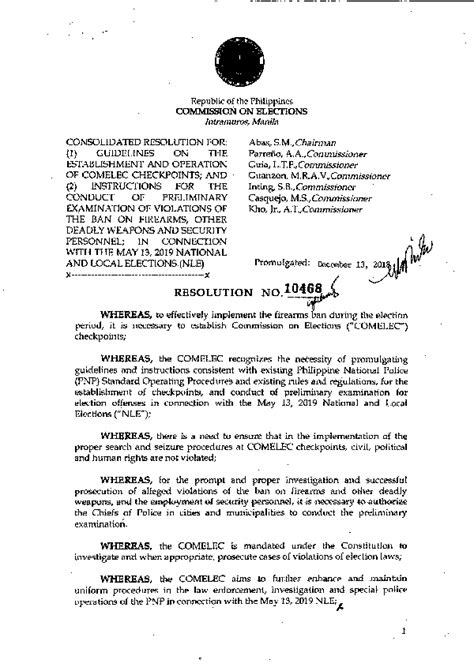 comelec resolution no. 10933 for the 2023|ryITE THE 30 .